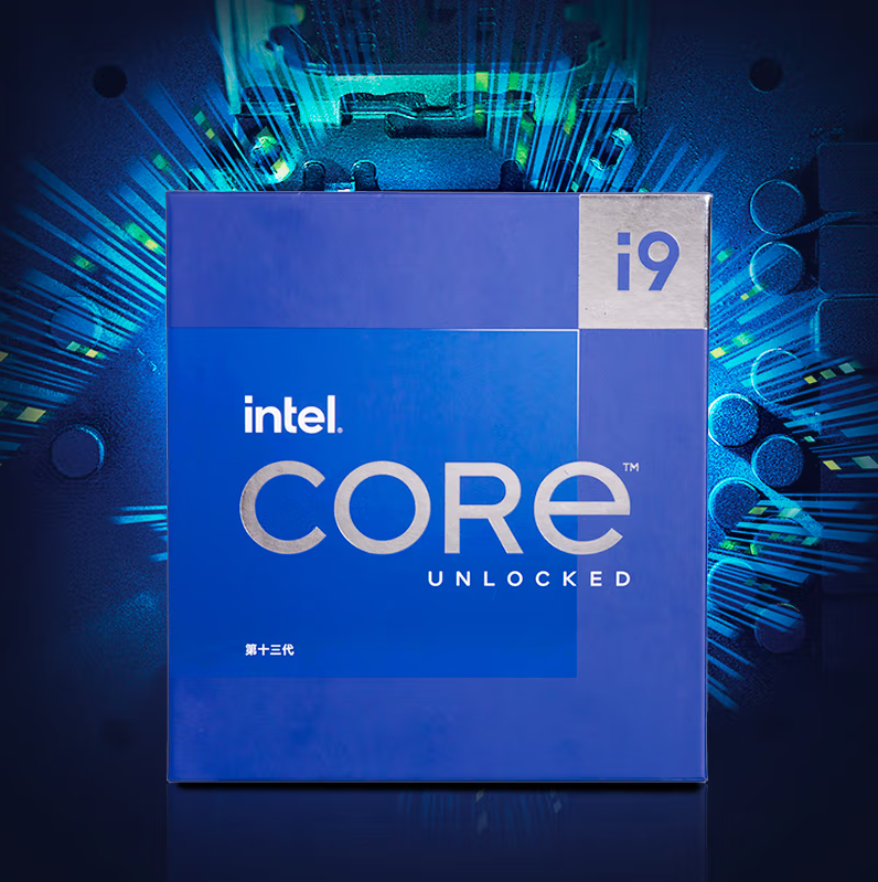 英特尔 (Intel) i9-13900K 13代 酷睿 处理器 24核32线程 睿频至高可达5.8Ghz 36M三级缓存 云南电脑批发组装